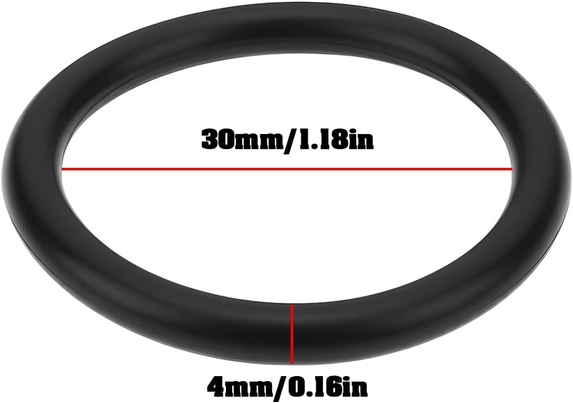 OTOTEC 2PCS Car Thermostat O-Ring 134087 30X4Mm Compatible with Peugeot Compatible with Citroen Boxer Relay 2.0 2.2 Model image number 5