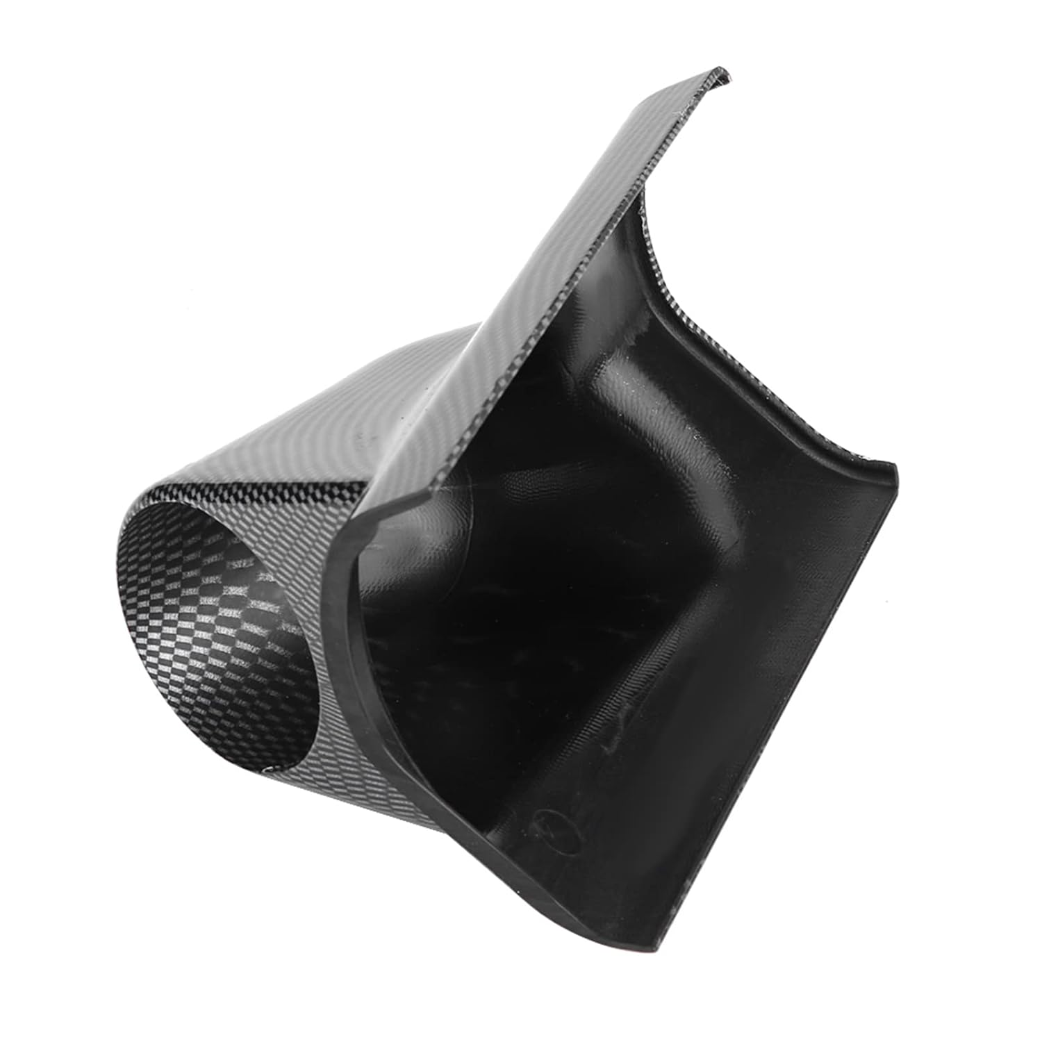 Universal Heavy Duty Racing Sport Meter Gauge Pillar Mount Pod Holder Bracket Gauge Holder for Auto Trucks Boats Motorcycles Carbon Fiber (Single Hole) image number 3