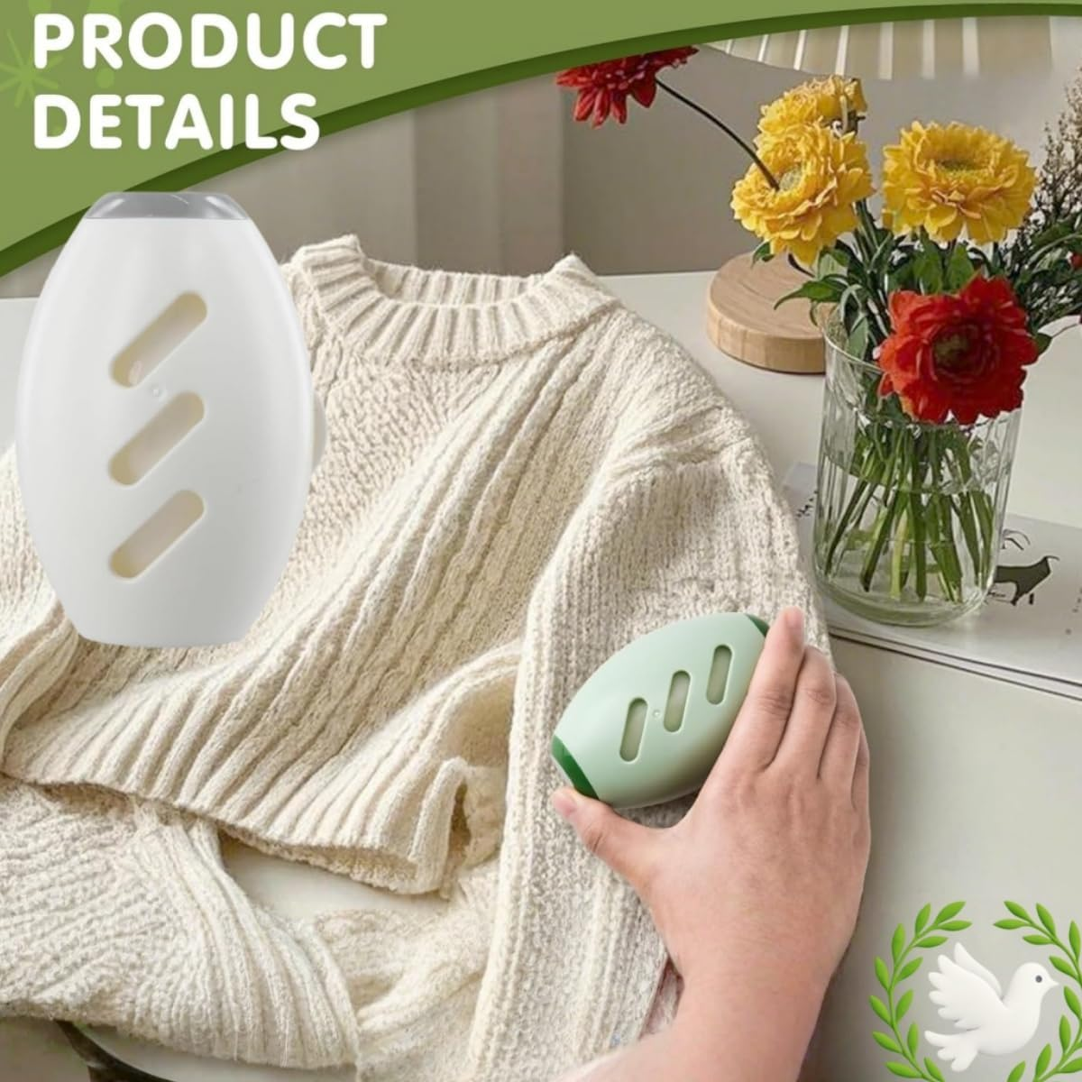 Bessy Shop Pack of 2 Reusable Lint Roller with Sticky Gel, Washable Pet Hair Remover for Clothes, Hair and Dust, Portable Lint Roller Sticker for Pet Hair, Household & Cleaning image number 5