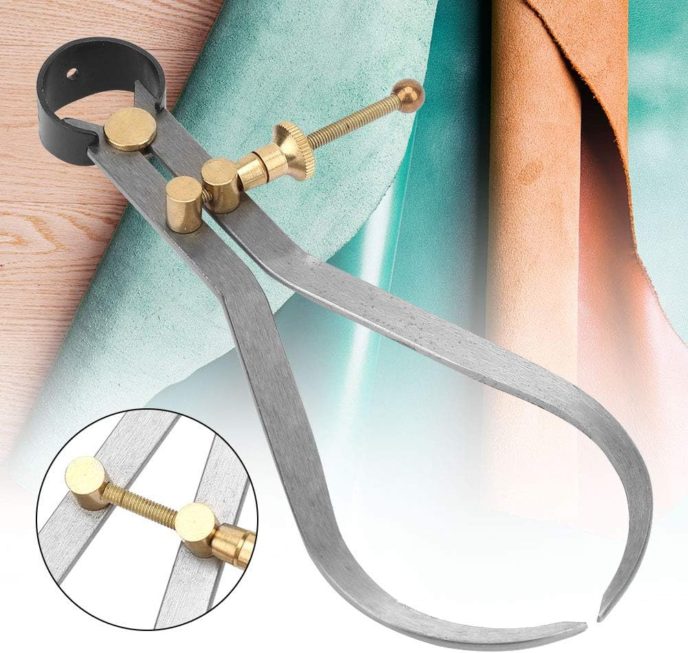 Carbon Steel High Accuracy Practical Leg Spring Calipers, outside Spring Calipers, Spring Divider Calipers, for Making Leather Mechanical Process(150Mm) image number 5