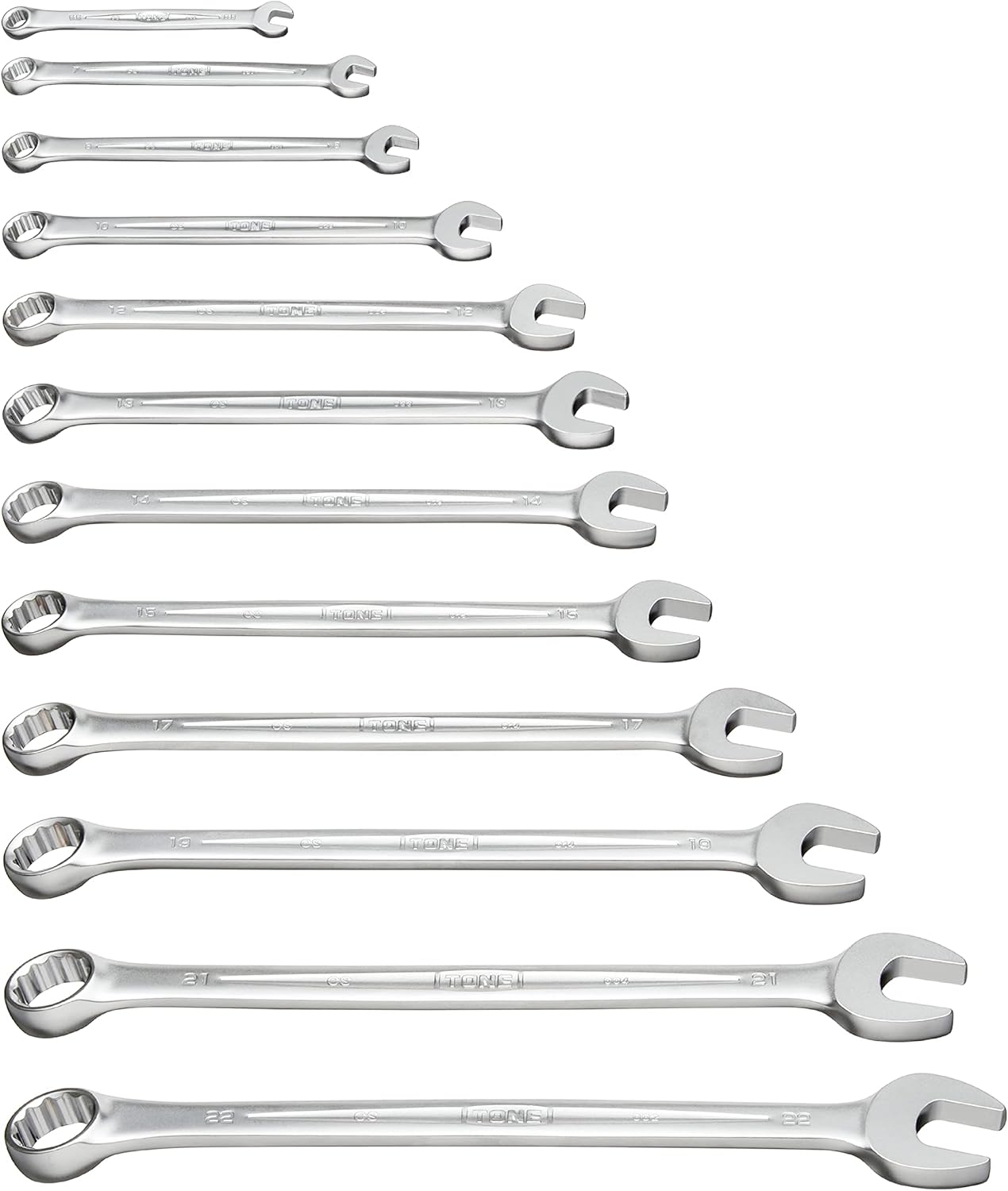 Tone CS120C Combination Spanner Set, Includes 12 Pieces image number 2