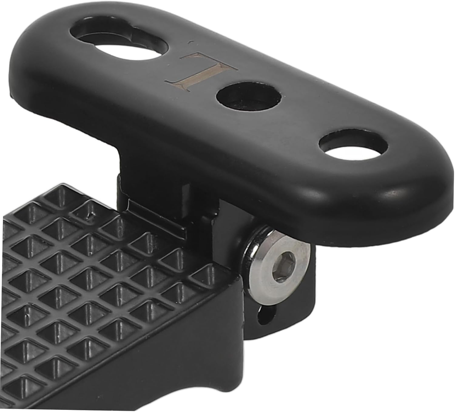 BRIGHTFUFU Scooter Foot Pegs Mount Rear Pedals Bike Pegs for Electric Mopeds Easy Install Rear Footrest Support Bike image number 1