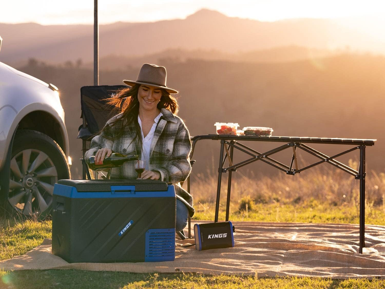 Kings Escape 40 Fridge Freezer 12V & 24V Fits 56 +20 to -20 Deg C image number 2