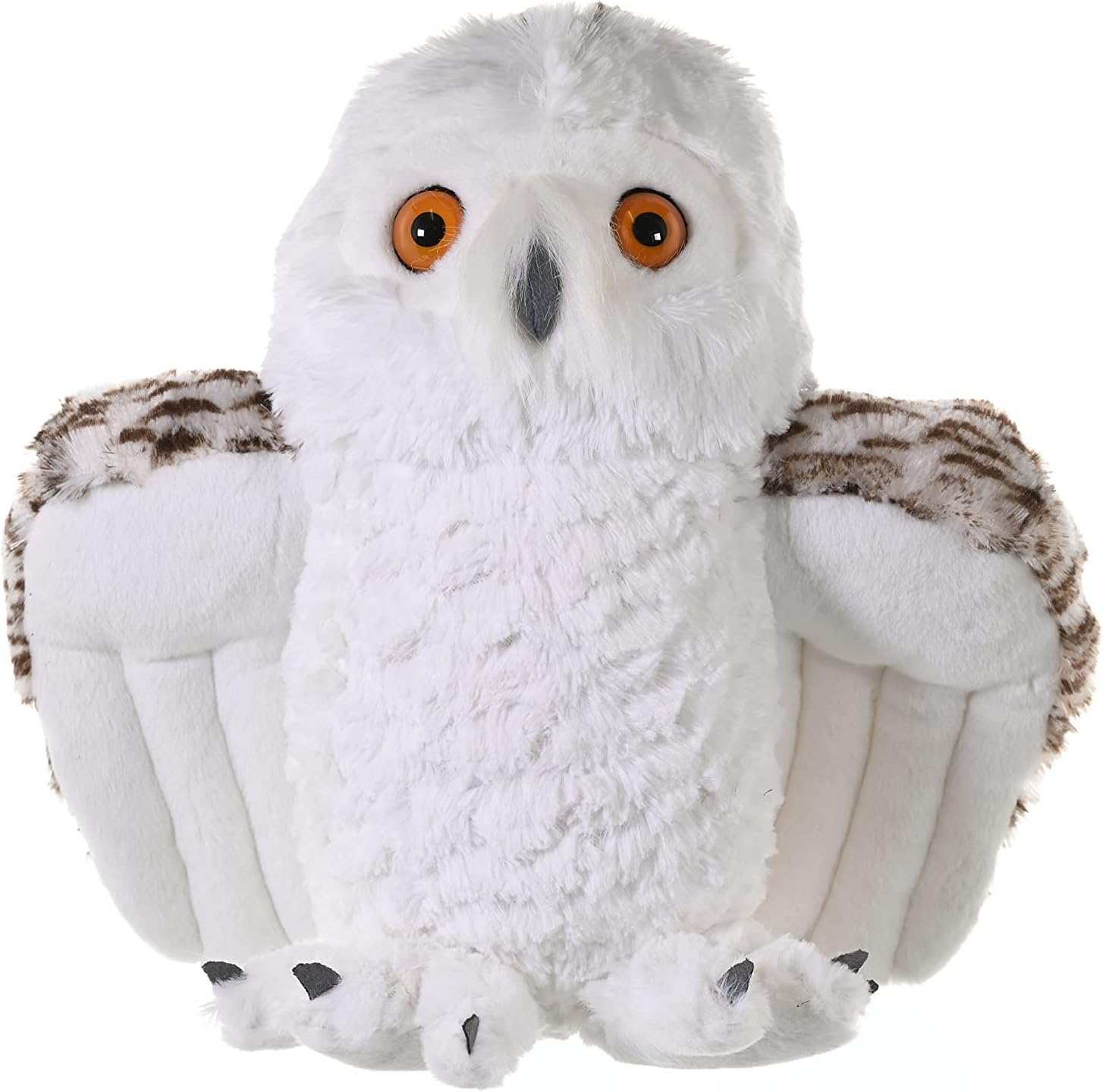 Wild Republic Cuddlekins Snowy Owl, Stuffed Animal, Plush Toy, Gifts for Kids, 12"