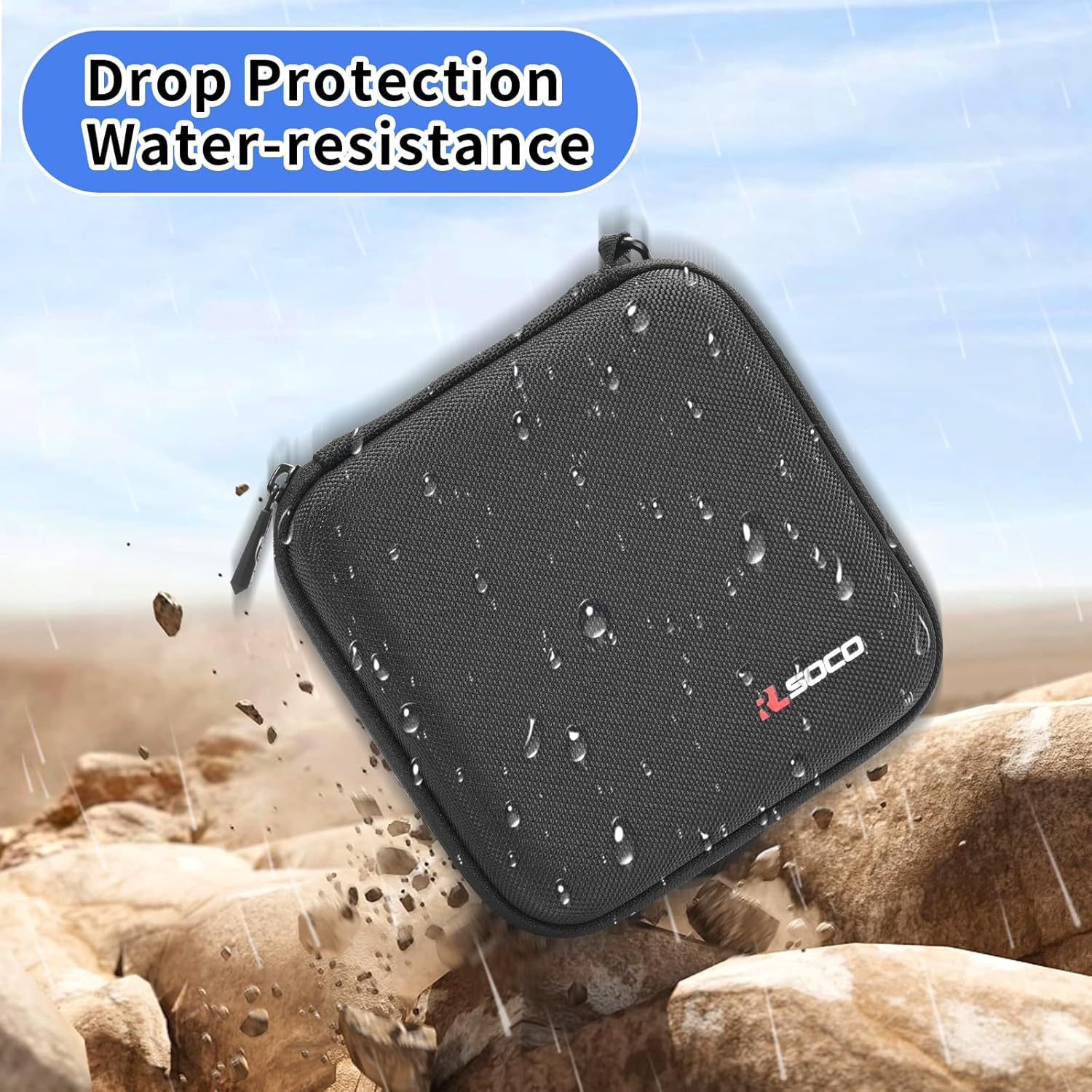RLSOCO Hard Case for Pioneer BDRXD08TB/BDR-XD07J-UHD Slim Portable BD/DVD/CD Writer and More (Case Only) image number 2