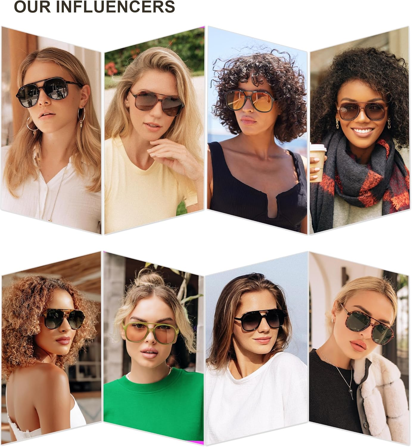 SOJOS Retro Polarized Aviator Sunglasses Womens Mens Classic 70S Vintage Trendy Square Aviators SJ2174 image number 3