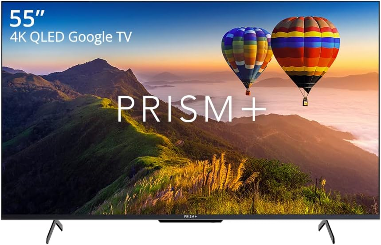 PRISM+ Q55 Ultra | 4K QLED Google TV | 55 Inch | Google Playstore | HDR10+ | IPS Panel | Zerobezel | 4K Netflix & Youtube | Dolby Audio | DTS Trusurround | Digital TV | Wifi image number 6