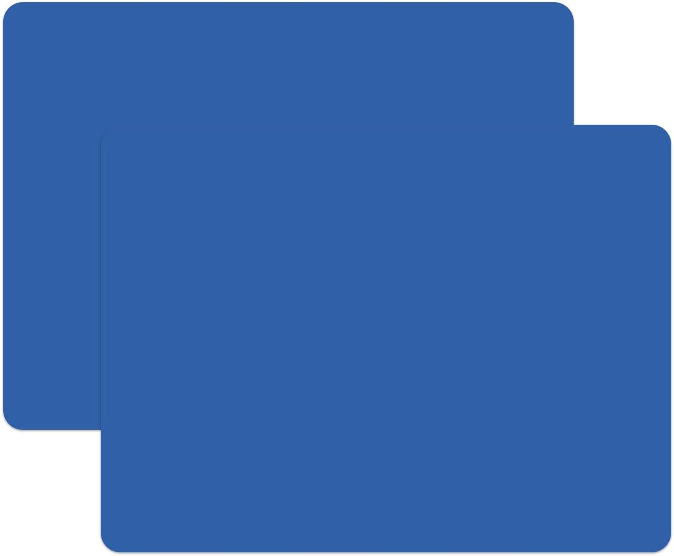 Silicone Placemats, Food-Grade Non-Slip Waterproof, Dining, Countertop Protector, Kitchen Counter Mat, Heat Resistant, Baking Mat Dishwasher Safe (Grey, 5.1Oz&times;2Pack)