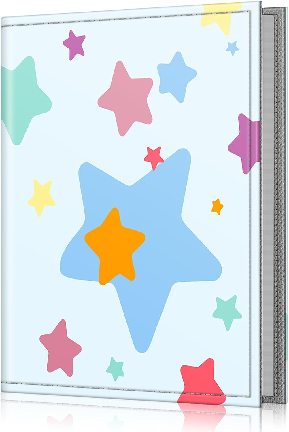 Fintie Photo Album 4X6 Photos - 52 Photos Small Mini Capacity Premium Vegan Leather Cover Photo Album, Portable Wallet Photo Album for Family Wedding Boys Girls, Vintage Brown