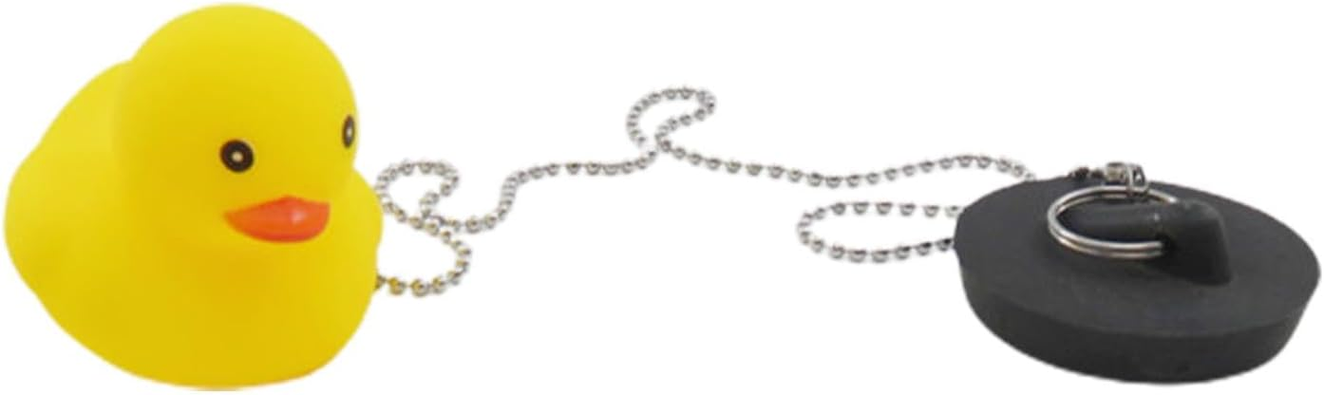 Rubber Bath Plug and Chain - Bath Plug with Chain Rubber | Floating Bath Tub Stopper and Chain | Cartoon Univeersal Drain Stopper Plug | Rubber Floating Bath Tub Stopper, Bathroom Sink Drain Stopper