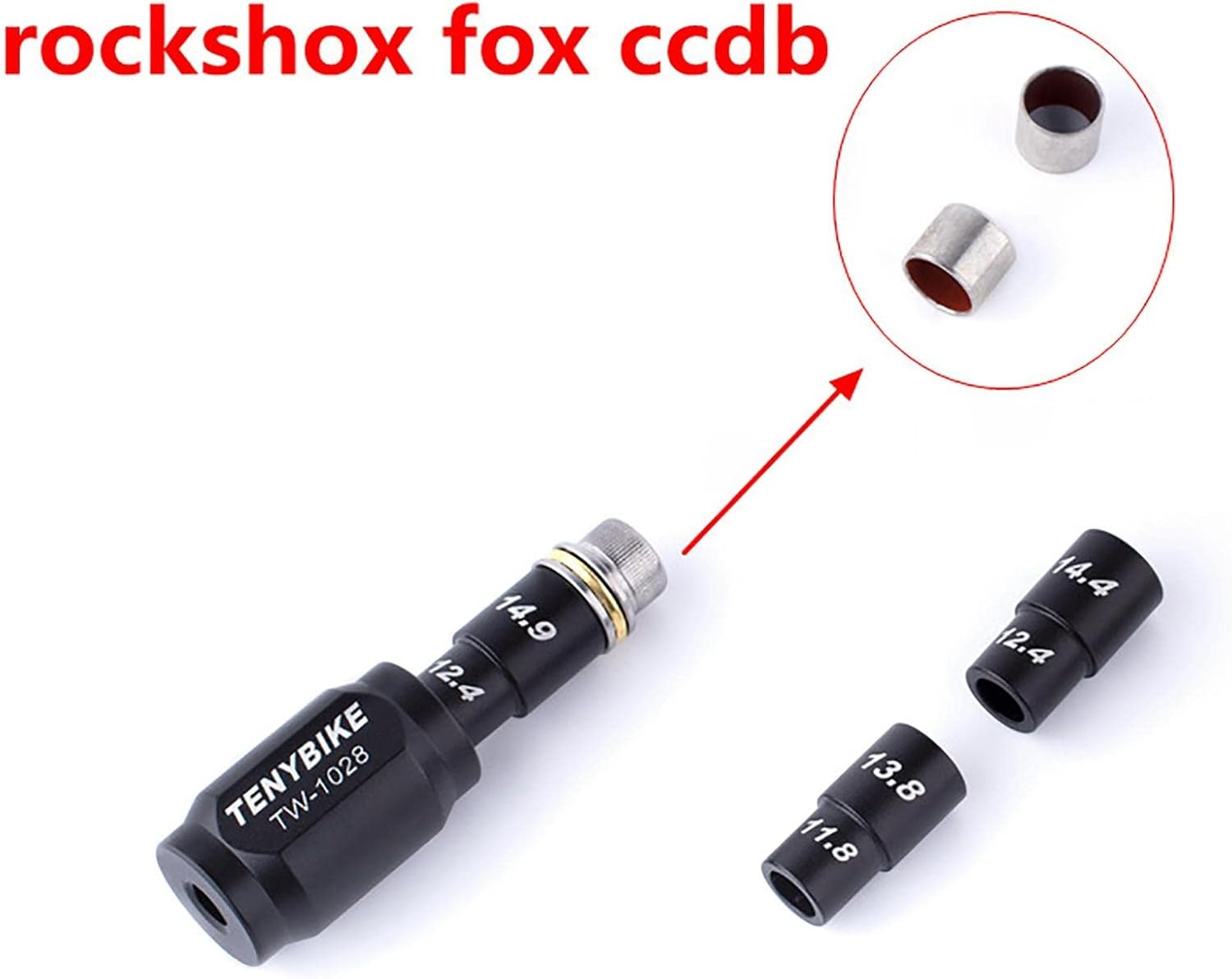 DU Bushing Disassembly and Assembly Tool Shock Press-In DU Sleeve Bushing image number 1