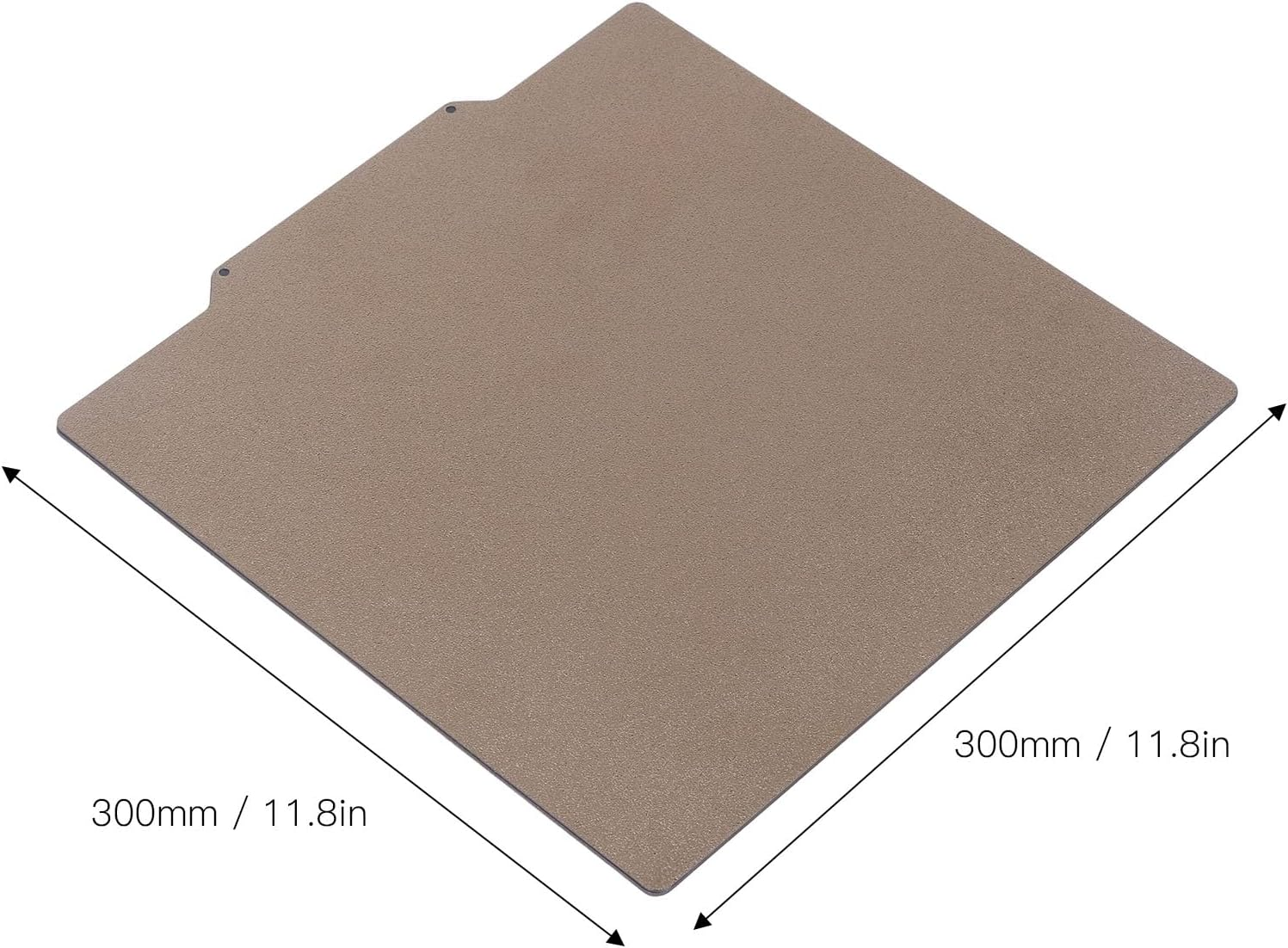 3D Printer Build Plate 300X300Mm CR10 Magnetic Build Plate Smooth Carbon Fiber PET Textured Spring Steel Sheet with Magnetic Base image number 4