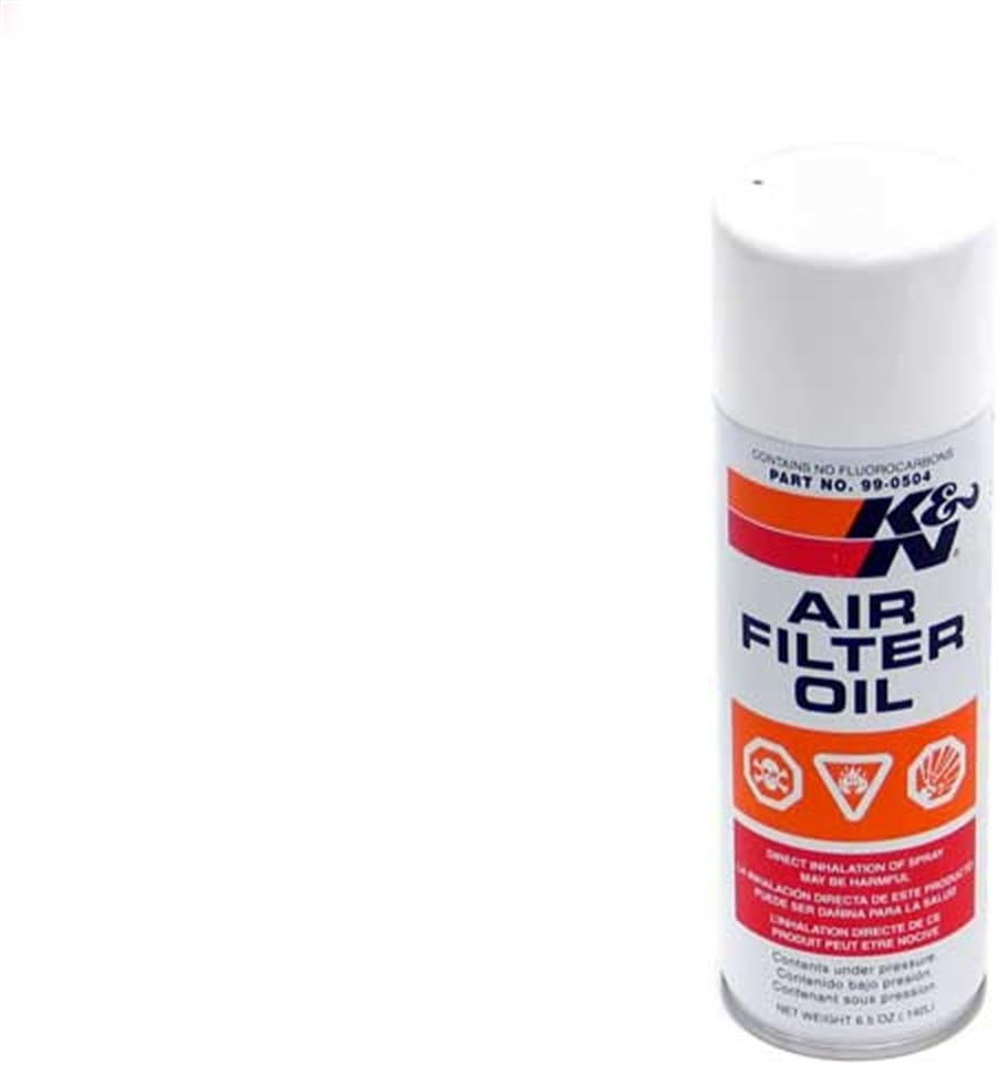 K&N 99-0504 Air Filter Oil, 6.5 Oz