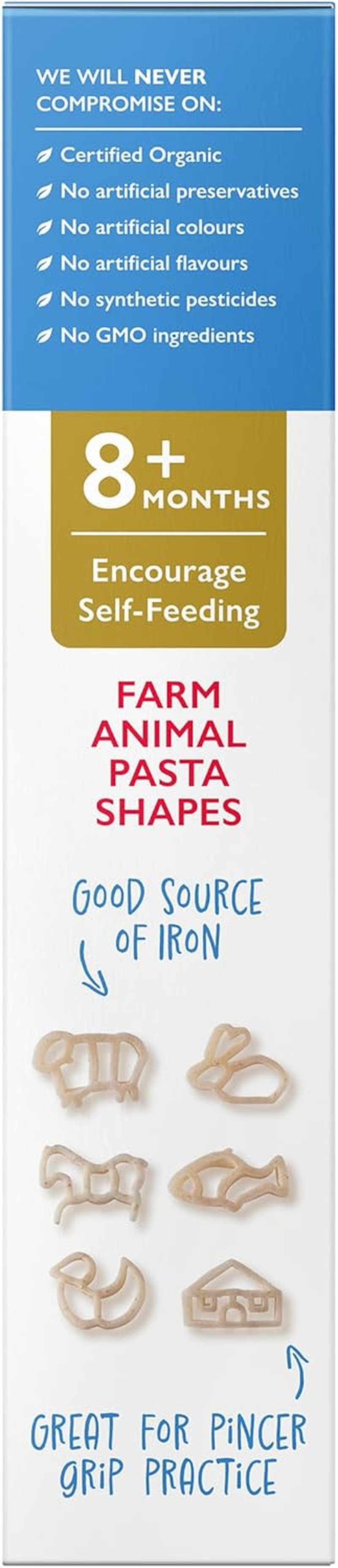 Bellamy'S Organic Farm Animal Pasta Shapes image number 2