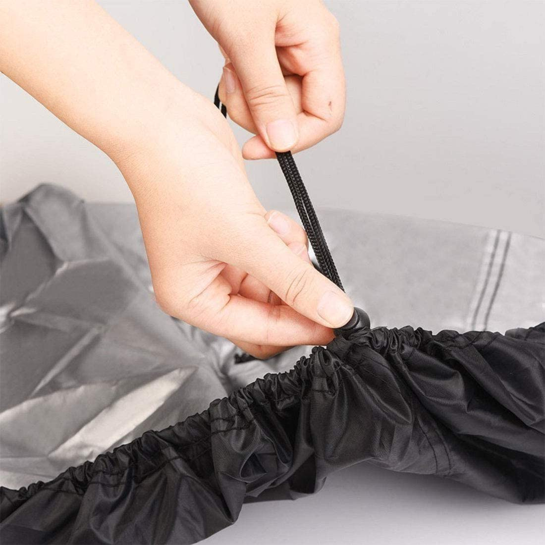 J&C BBQ Cover Barbecue Gas BBQ Grill Cover Waterproof UV Resistant/Fits Grills of Weber Char-Broil Brinkmann image number 4