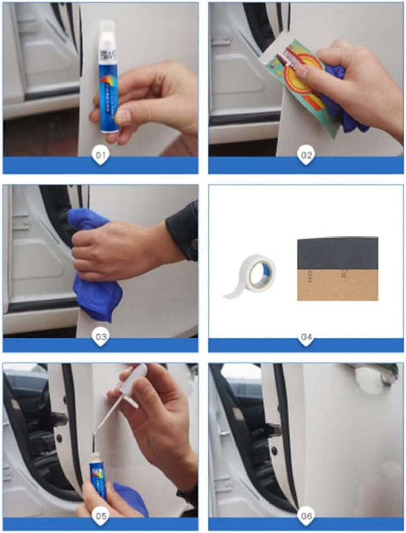 Car Scratch Repair Pen, Excellent Design Cleaning Layers, 40 Scratch Repair | Handy Portable Car Paint Pen for Driver