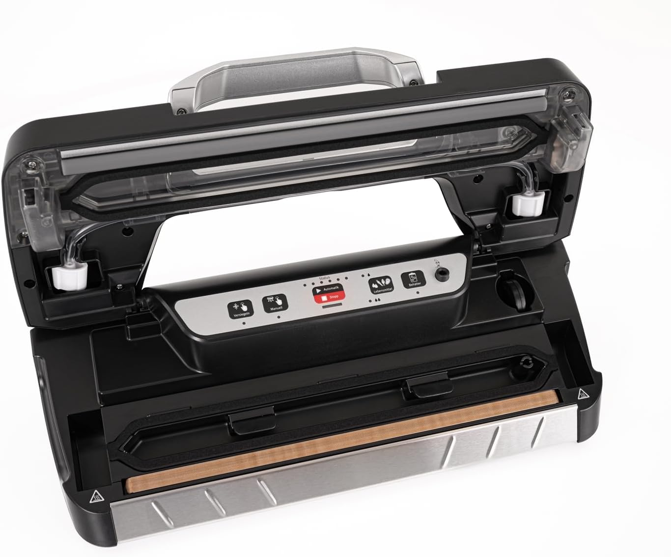 ROMMELSBACHER Vacuum Sealer VAC 285 &ndash; Suction Capacity 9 Litres/Min, One-Hand Operation, for Long-Term Operation, Fully Automatic Vacuum Sealing & Sealing, 2 Sealing Times, for Films up to 30 Cm Wide image number 2