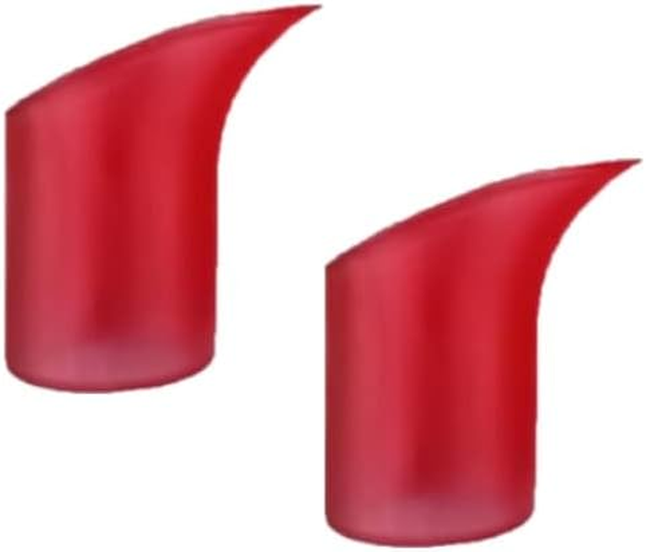 2Pcs Teapot Coffeepot Spout Cover Sleeve Leak-Proof Drip-Proof Silicone Spout Pourer