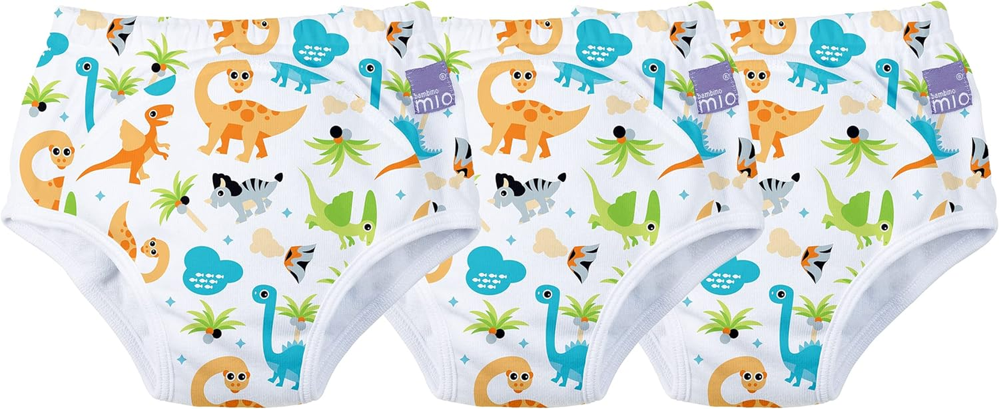 Bambino Mio, Potty Training Pants, Light Pink, 18-24 Months, 3 Pack - 2-3 Years, Blue image number 7