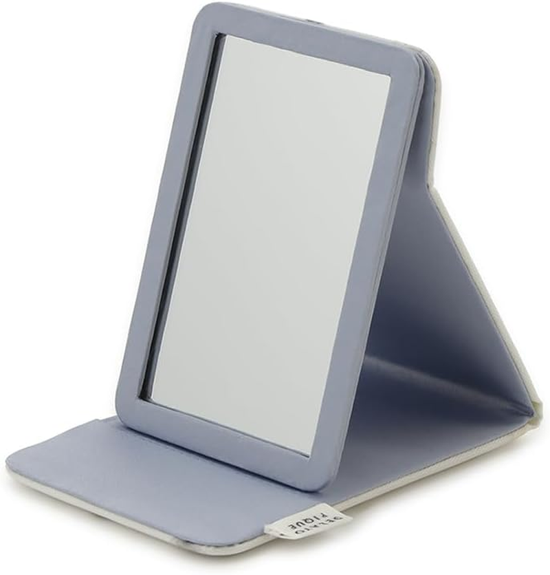Gelato Pique PWGG252584 BLU Folding Mirror with Sealing Pattern Coating, Blue, F
