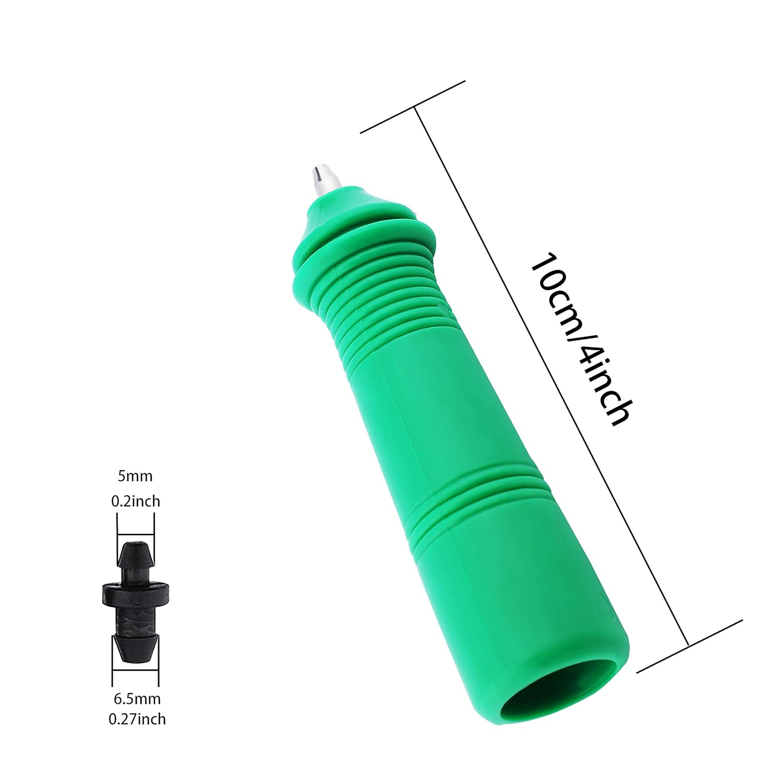 AIEX 50Pcs Drip Irrigation Plugs Drip Irrigation Tube End Closure Hole Plugs with 1Pcs Hole Punching Tool for Home Garden Hose Pipe Supplies image number 3