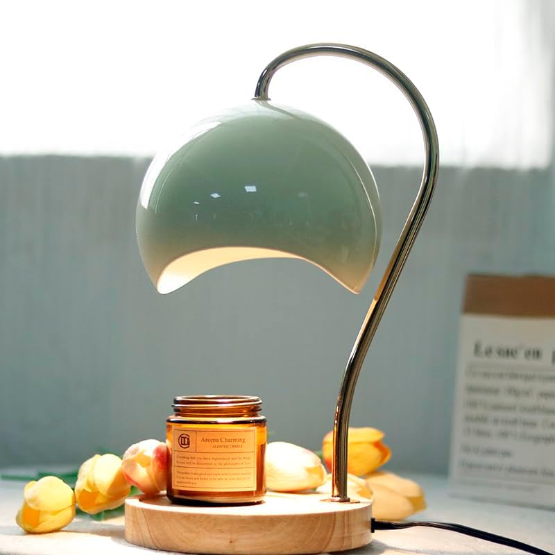 Candle Warmer Lamp, Adjustable Height, with Timer Dimmer, 2 Light Bulbs,Home Decor Women House Warming Gifts