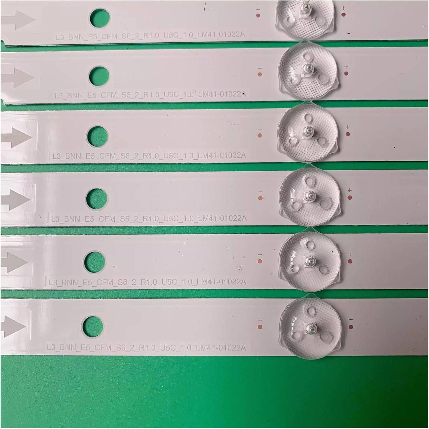 LED Backlight Strips for S.-Ony KD-55X80J XBR-55X800H KD-55XH8096 L3_PHN_LYX_E5_CFM_S6_2_R1.0_UA5_LM41-01056A N55FU7T050ZC image number 4