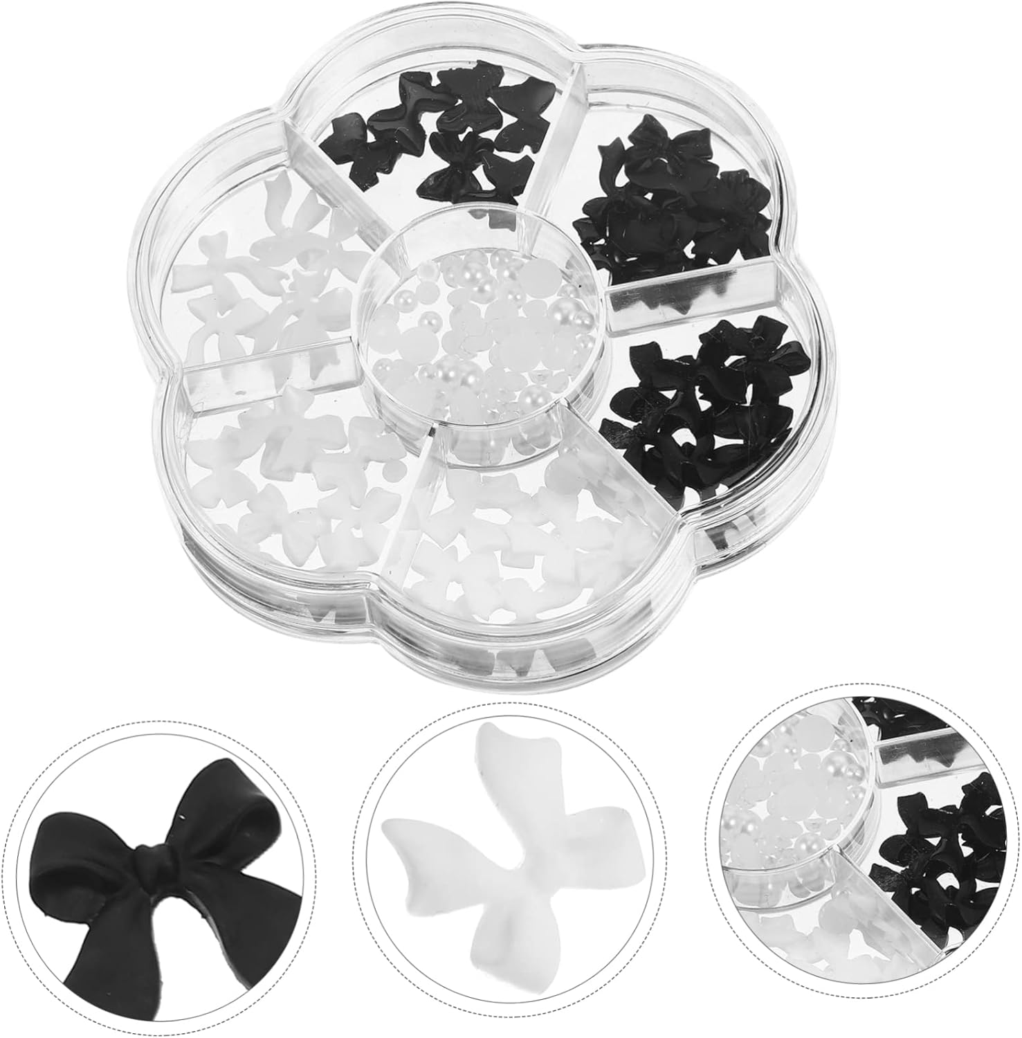 Baluue Nail Art Accessories DIY Charms Pearls for Nails Manicure Decorations Ornaments image number 1