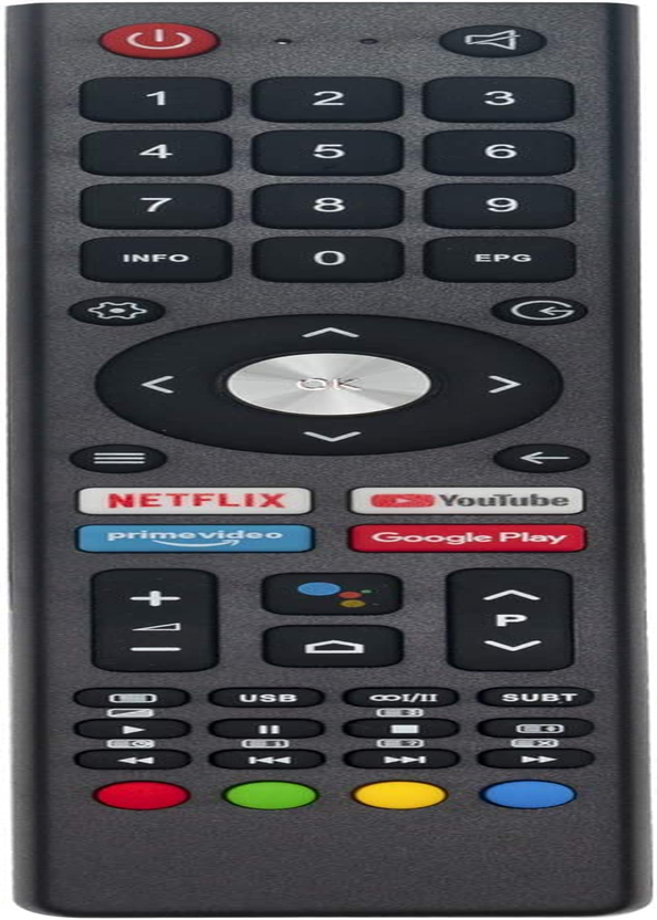 GCBLTV02ADBBT Replacement Voice Remote Control Suit for Series 9 and Signature Series Kogan Smart HD LED TV Android TV RF9220 XT9310 XU9250 XU9220 RF9220 XU9210 RH9210 XT9310 RF9210 RH9220