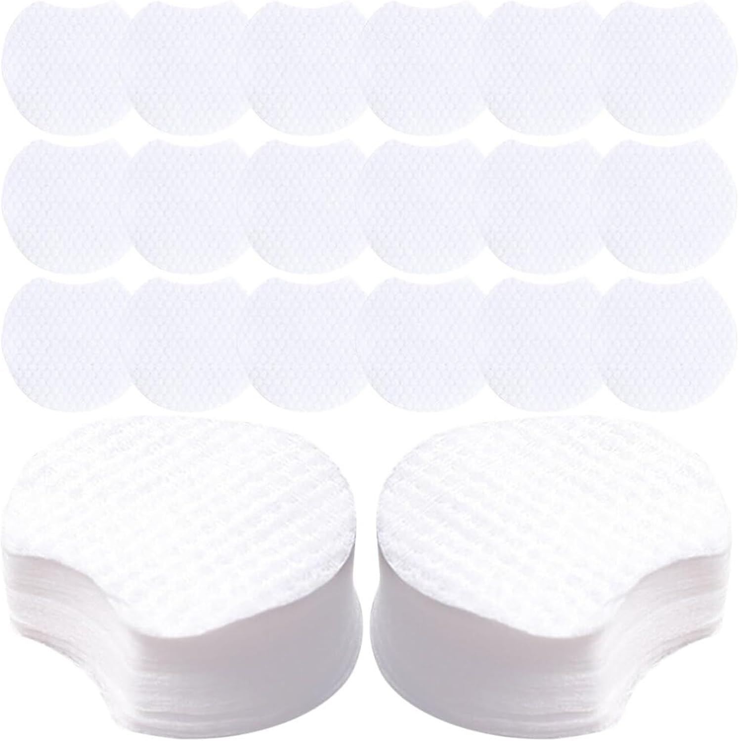 Makeup Remover Pads - Pure & Natural Facial Cleansing round Pads | Natural Soft Rounds Facial Tool for All Skin Types Home Travel Women Girls - 300 Pieces image number 4