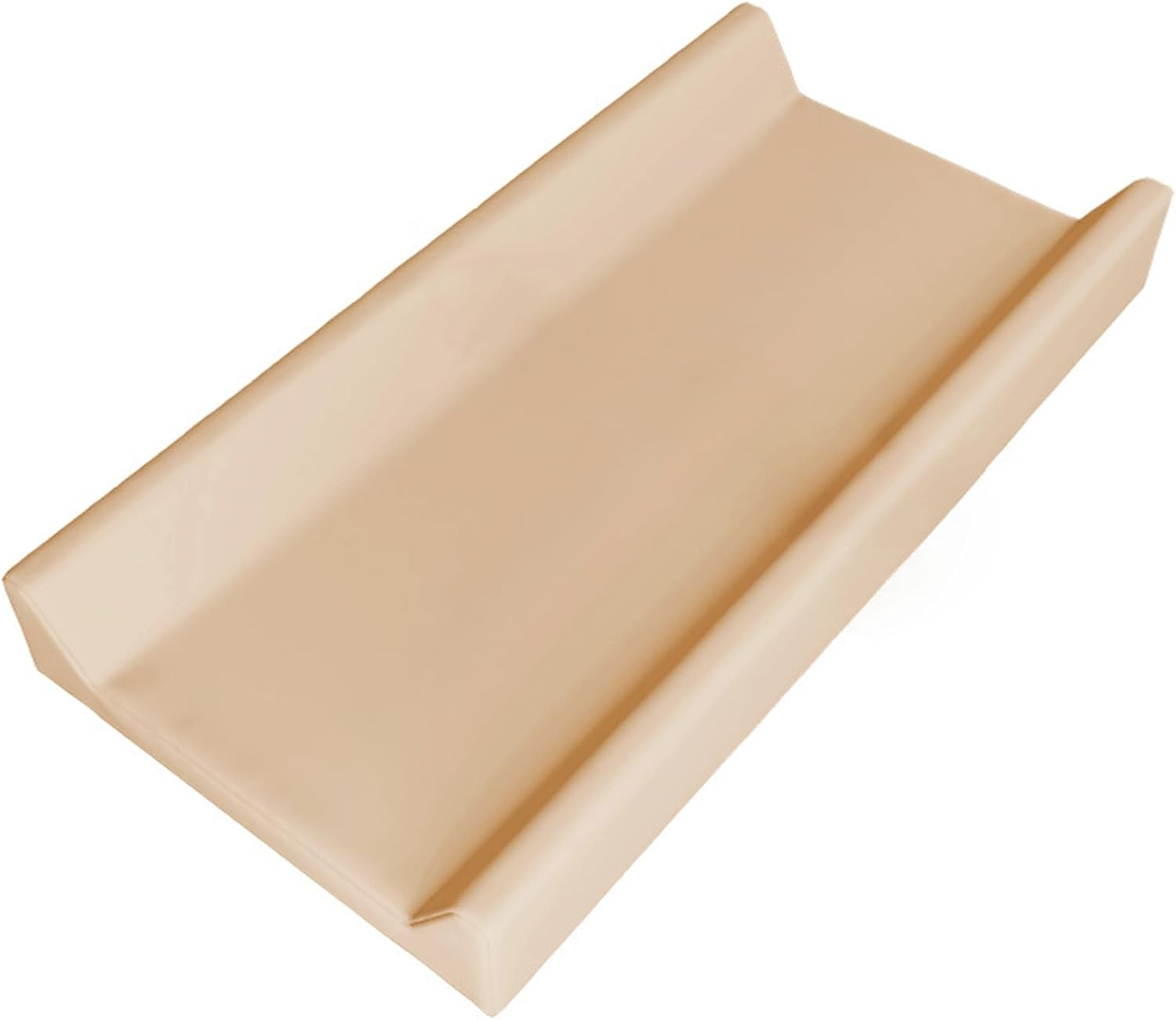 Owlowla Changing Pad Cover,Waterproof Changing Pad Covers-Soft Leather Diaper Changing Table Cover,Fits Standard Changing Pads for Baby Boy Girl（Brown）