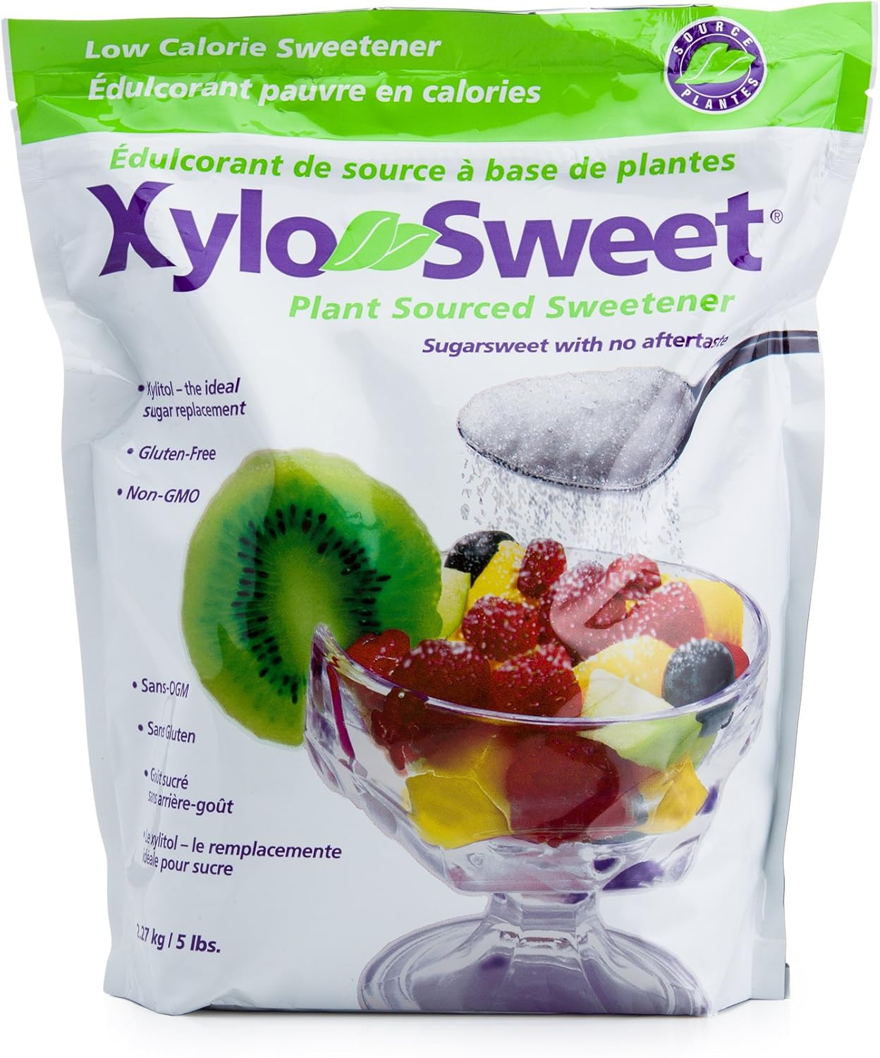 Xlear Xylosweet Non-Gmo Xylitol Natural Sweetener, Granules, 4 Gram Sachets, 100Ct image number 3