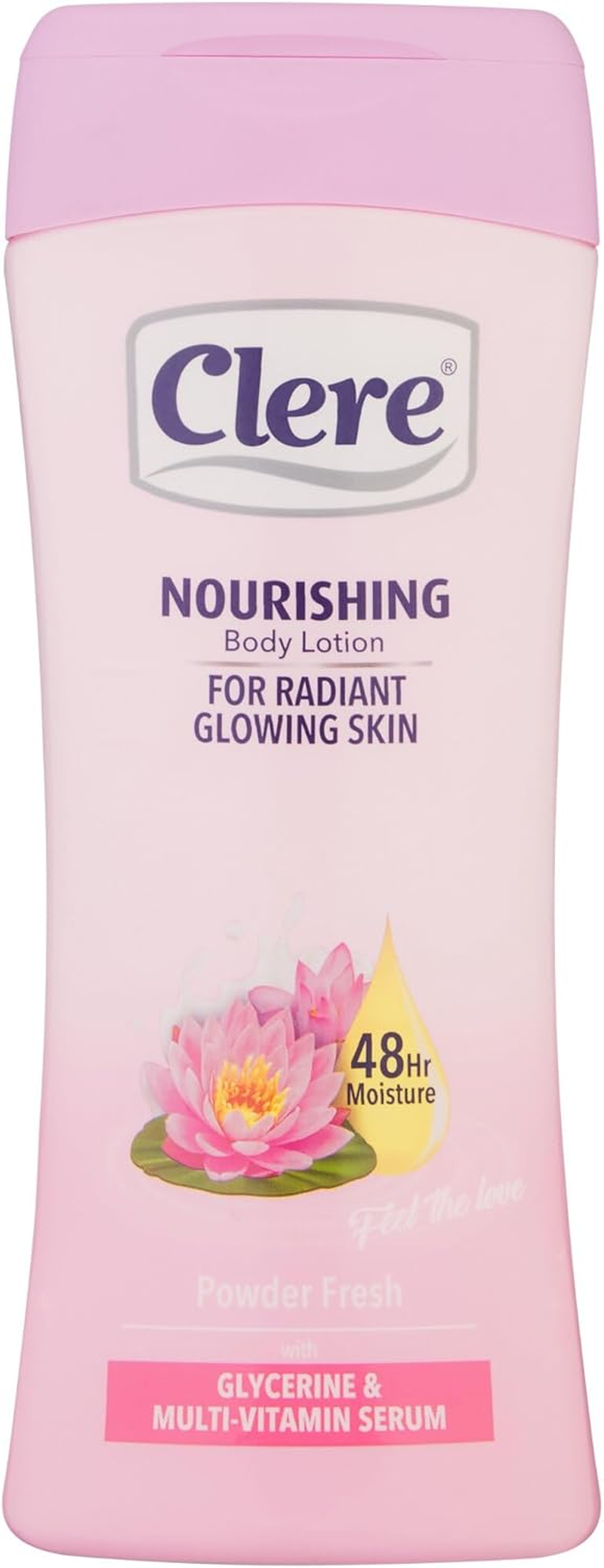 Clere Pampering Body Lotion Powder Fresh 400Ml