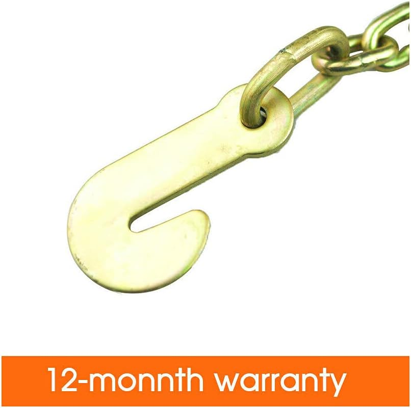 Costcom Wire Fencing Strainer Plain & Barbed Chain Repair Tool Electric Fence Energiser Alloy Construction with 1.2M Durable Chain