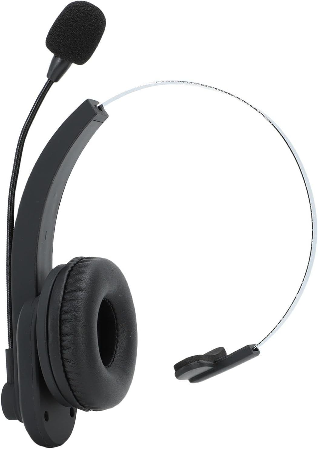 LICAEVEY Bluetooth Headset with USB Dongle, Noise Cancelling Mic, 50 Hours Battery, Single Ear Wireless Headset for Truckers Driving Office image number 4