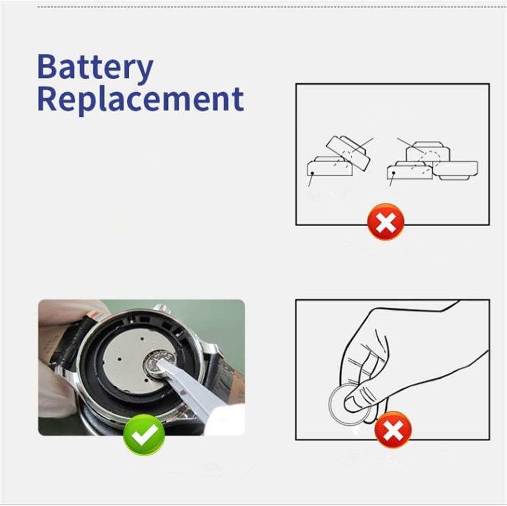 LR936 Batteries LR45 AG9 Battery 194 394 1.5V Alkaline Button Cell Watch Batteries for Watch Toys Clock for Many Small Electronics (10 Count)
