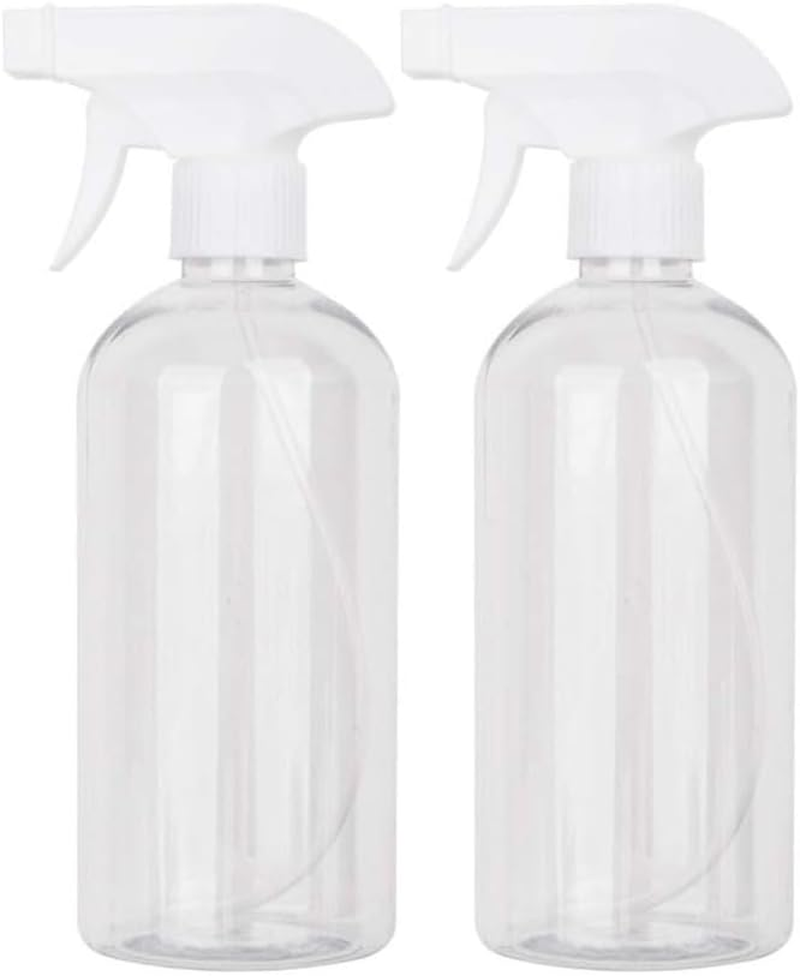 Plastic Spray Bottles - 200ML Empty Spray Bottles for Cleaning Solutions,Pet, Essential Oils, Hair, Cooking - Mist/Stream Water Bottle (Clear, 200Ml) image number 6