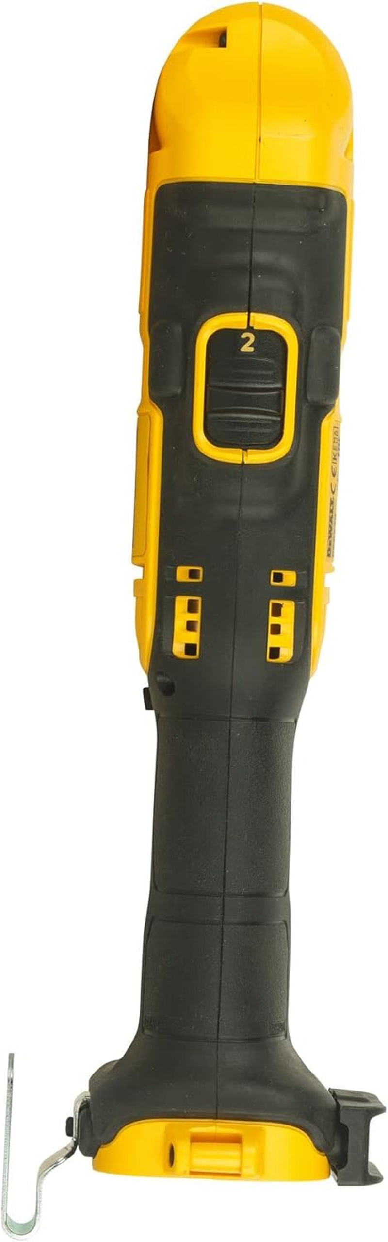 DEWALT DCD740N-XJ Cordless 2-Speed Angle Drill, 18V XR Lithium-Ion, Bare Unit image number 3
