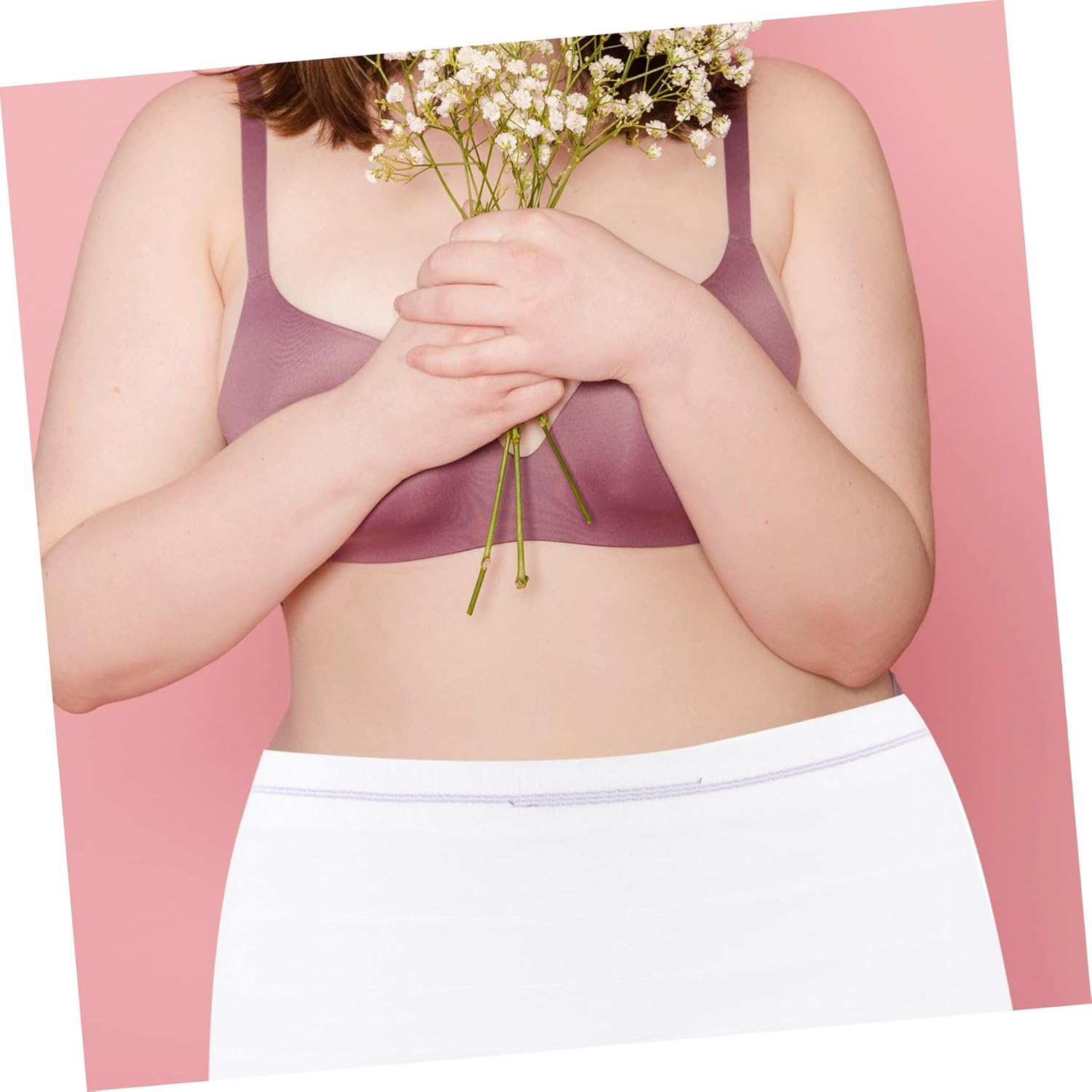 2Pcs Disposable Maternity Underwear Soft Lightweight Pregnant Woman Underpants for Travel Nursing Supplies Hygiene Briefs White image number 2