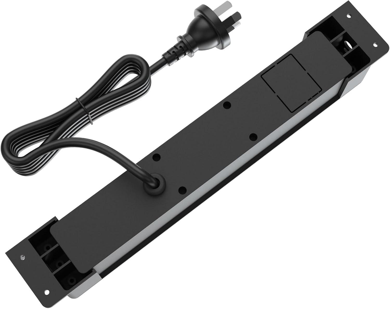 Wall Mount Power Strip AU Plug with 4 AC Outlets, USB Ports & USB-C, Overload Protection, Mountable Power Strip Garage Power Strip under Cabinet Power Strip Wall Mount Mountable Design with 1.8M Cord image number 4