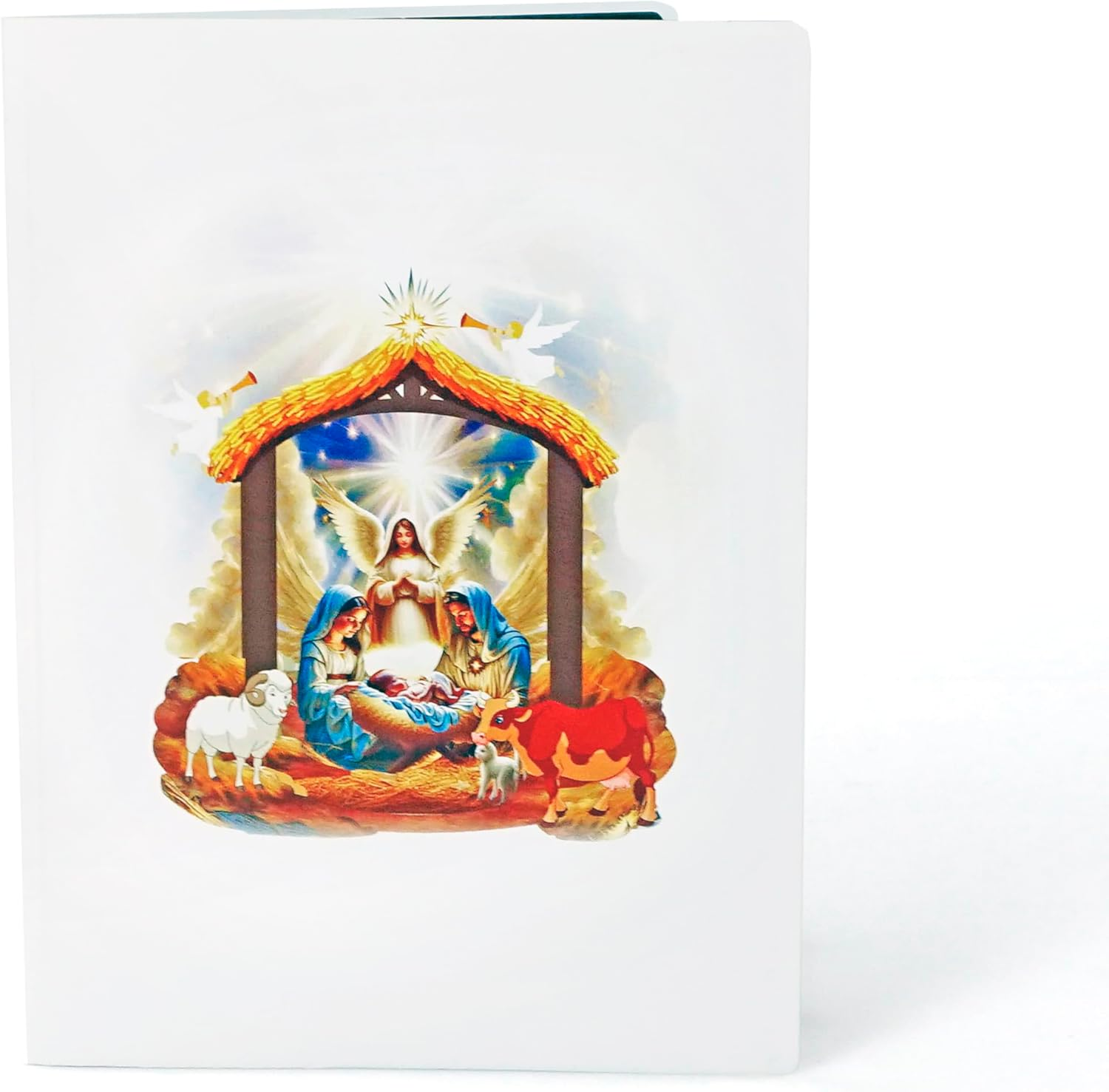 CUTPOPUP Holy Night, Christmas Card Pop Up, 3D Xmas, Merry Christmas, New Year, Holiday Greeting Card (Holy Night) CN295AU1520 image number 6