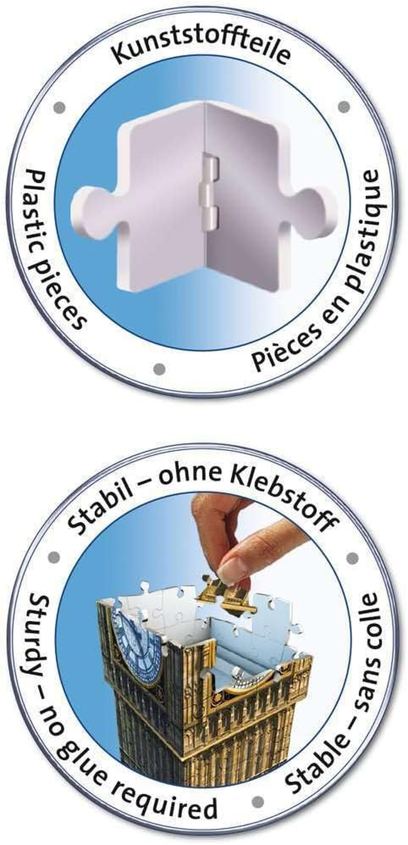 Ravensburger - Big Ben 3D Puzzle 216 Pieces image number 4