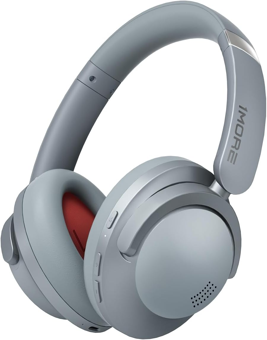 1MORE Sonoflow Pro over Ear Headset, Active Noise Cancelling Headphones, Bluetooth Headphones with LDAC for Hi-Res Wireless Audio, 100H Playtime, Bluetooth 5.4, Comfortable Fit, Clear Calls