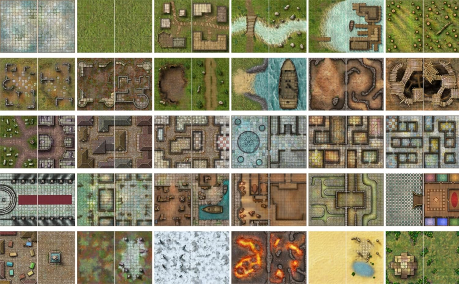 PSI Giant Book of Battle Mats Revised Board Game