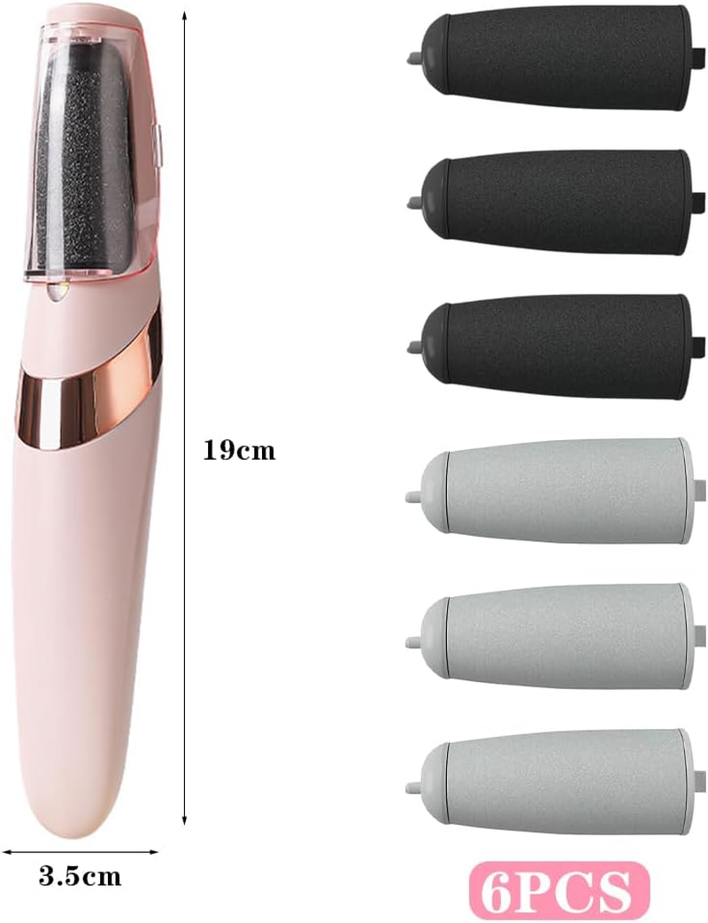 RANJIMA Wireless Electric Callus Remover, USB Rechargeable Electronic Foot File, Foot Care for Hard, Dead and Cracked Dry Skin image number 5