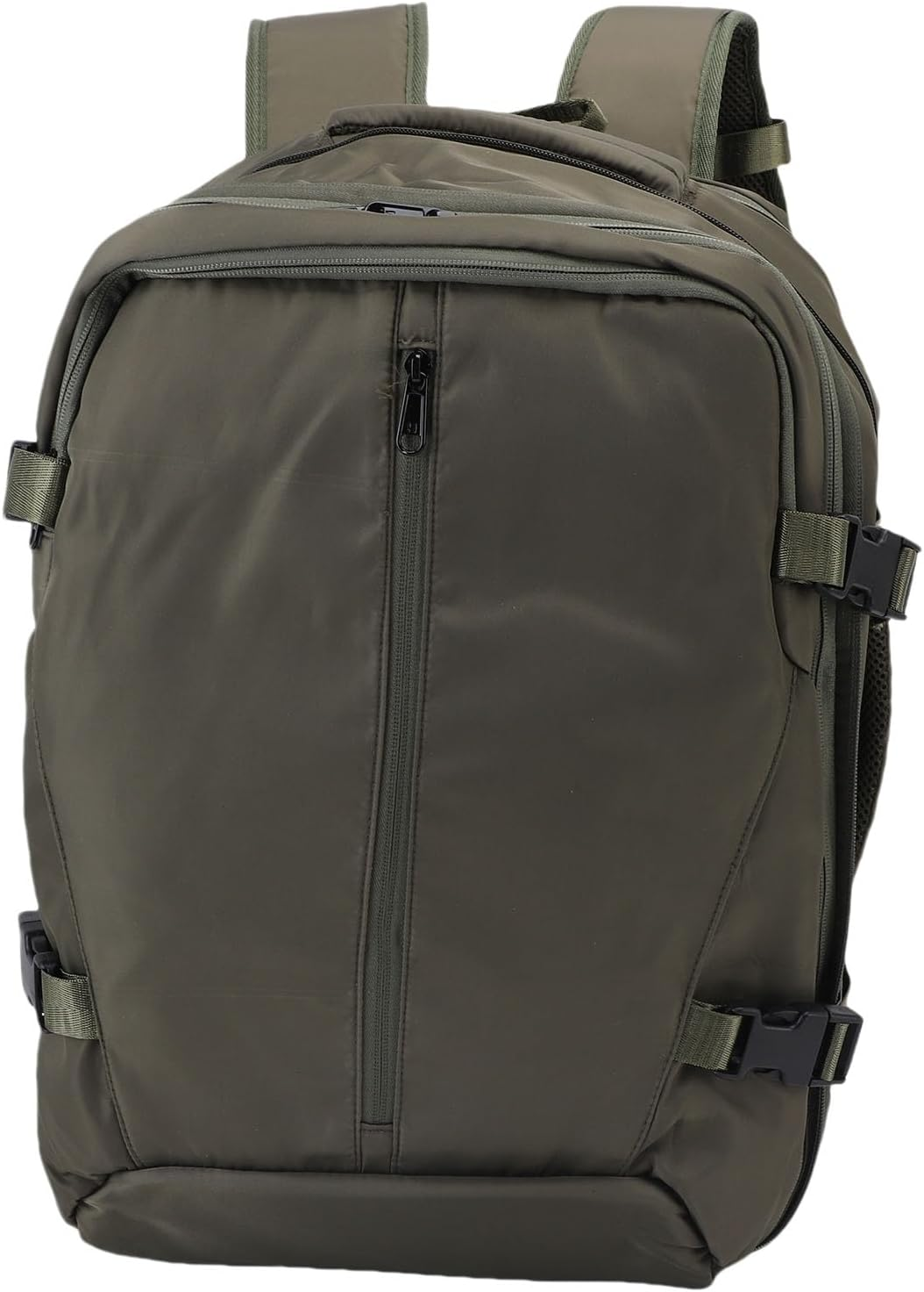 Xiuganpo Carry on Backpack 36 to 55L, Water Proof Backpack with Expandable Air Compression Vacuum System, Travel Friendly Backpack Includes a anti Theft Zipper & a Lock for Security