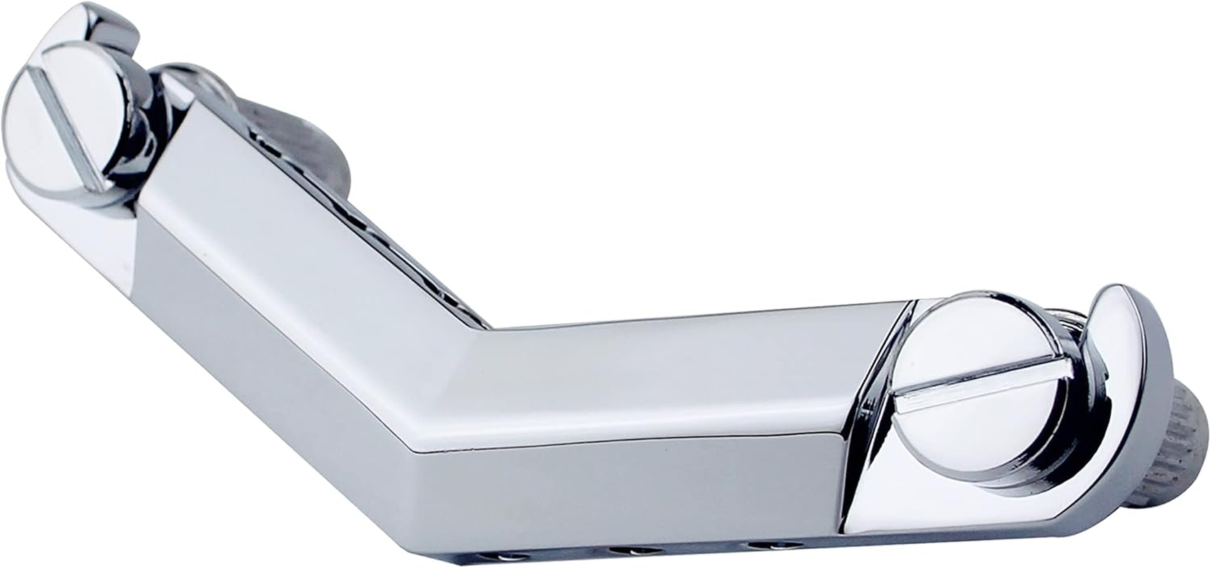 Guyker Guitar Stop Bar Tailpiece with Anchors and Studs Replacement Part Compatible with Les Paul LP SG Style 6 String Electric Guitar - GK21, Chrome image number 5