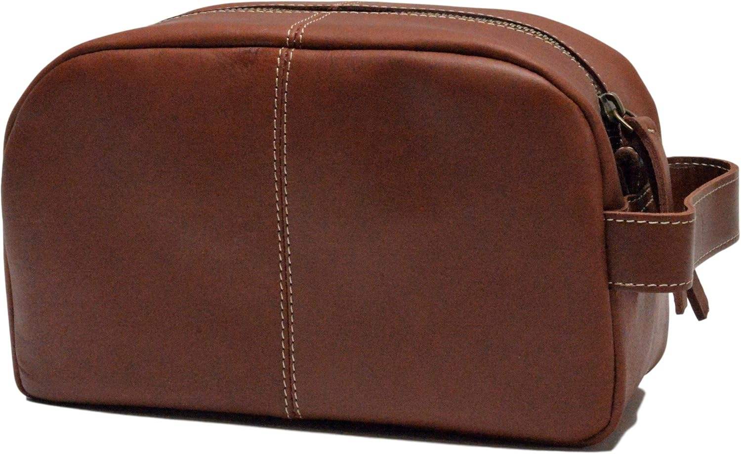 Timberland Men'S Leather Toiletry Bag Travel Kit Accessory - Black image number 2