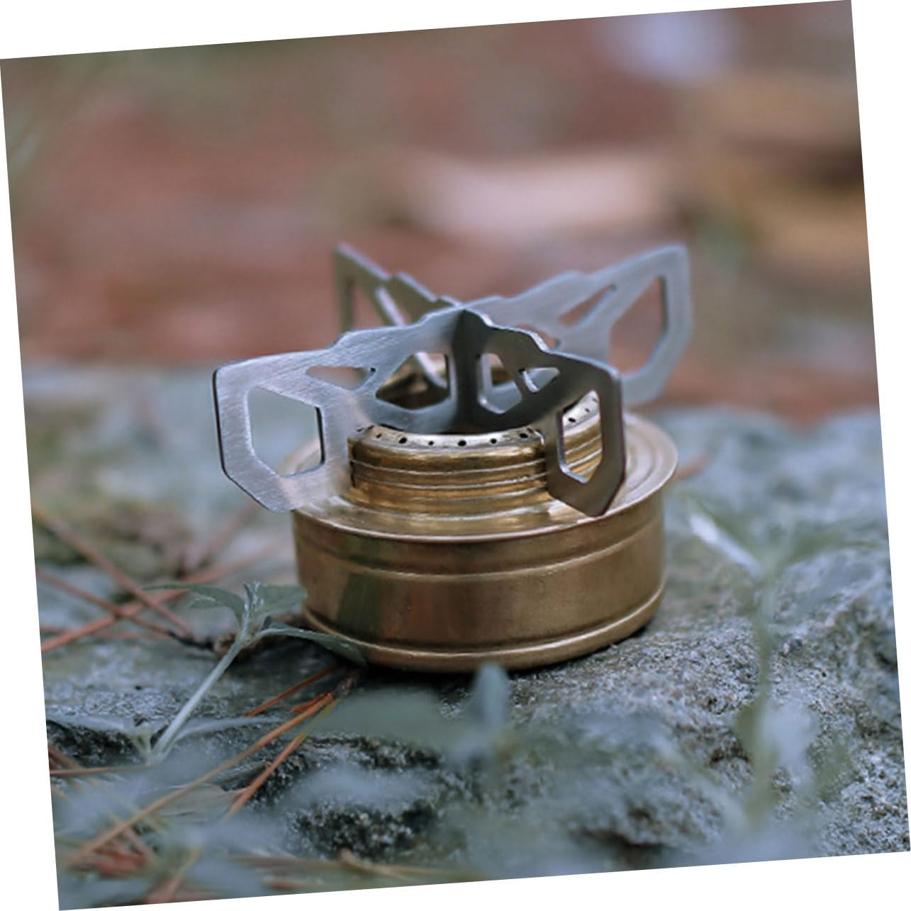 Alcohol-Stove Holder Camping Stove Stand Sturdy Furnace End Holder Outdoor Cooking Gear image number 2