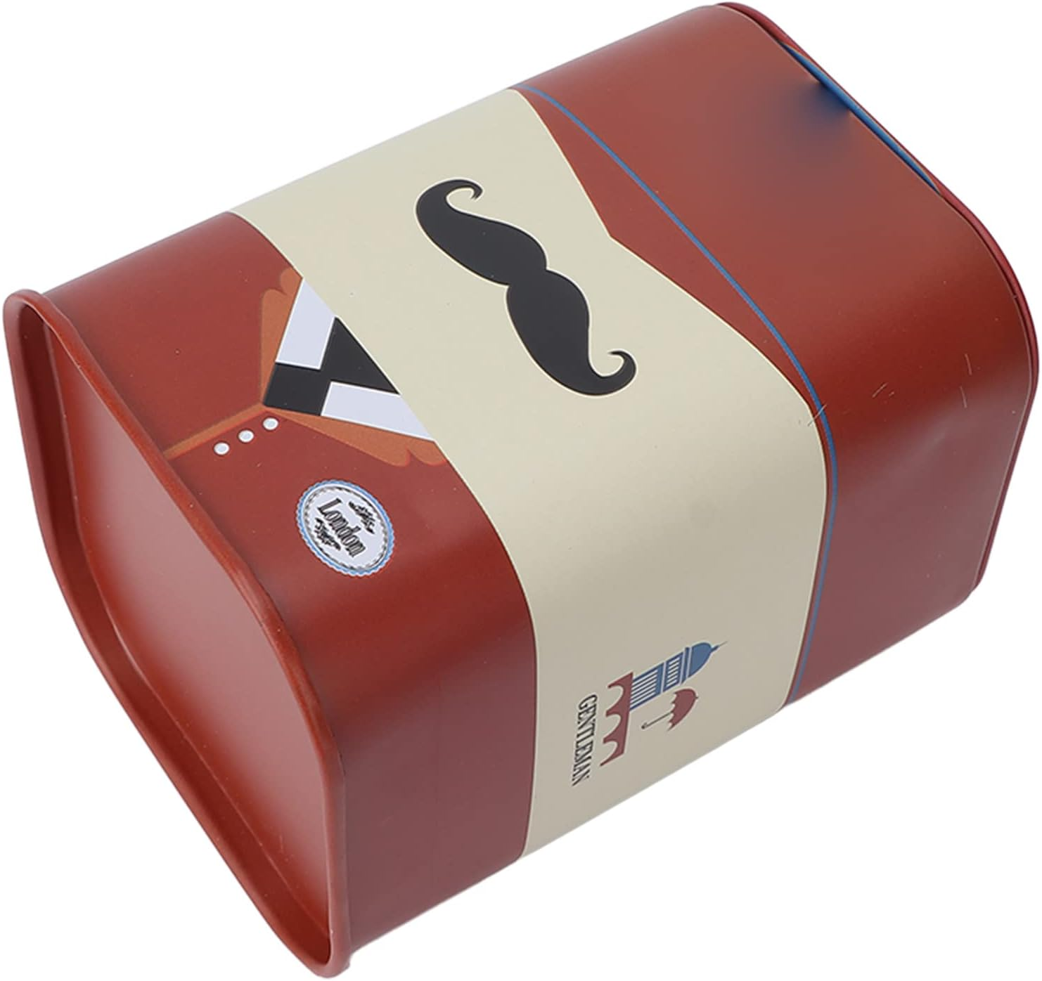 Disposal Blade Container, Blade Disposal Case Beautiful Practical Easy to Use Compact Structure Smoother for Home(Red Beard) image number 4